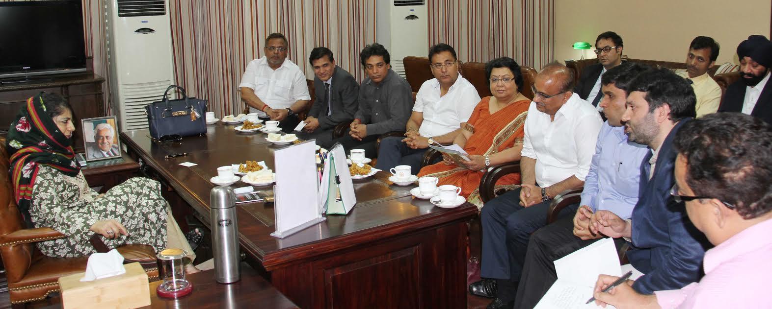Chairperson CII North calls on CM